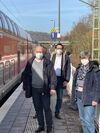 Sören, BM Ried, H.Otto am Bahnsteig